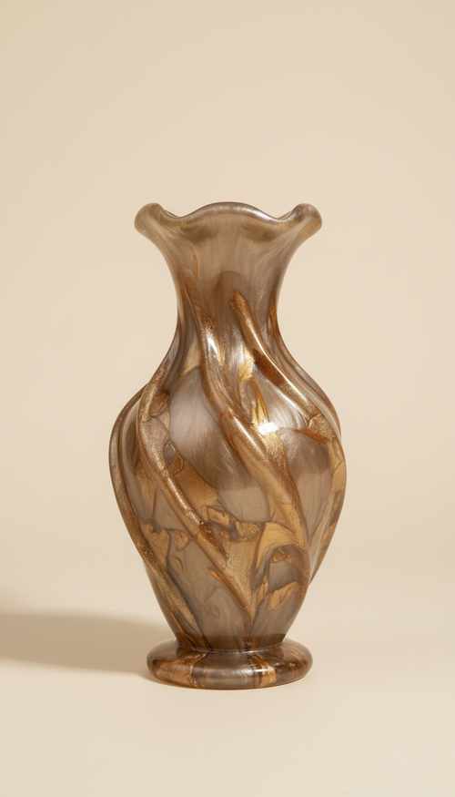 Artisanal Resin Vase