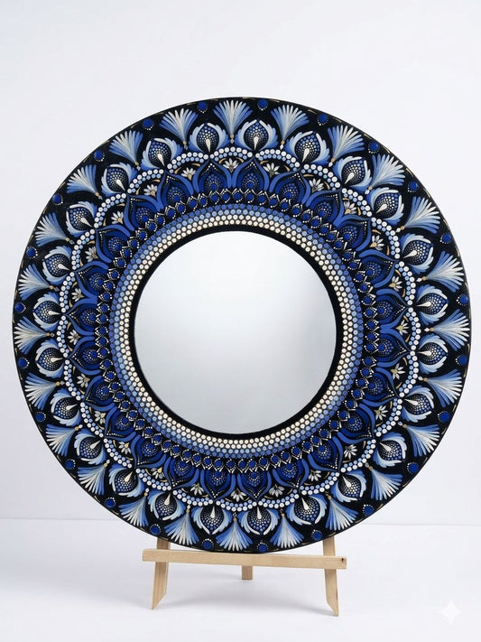 Premium Luxury Dot Mandala Wall Hanging Mirror
